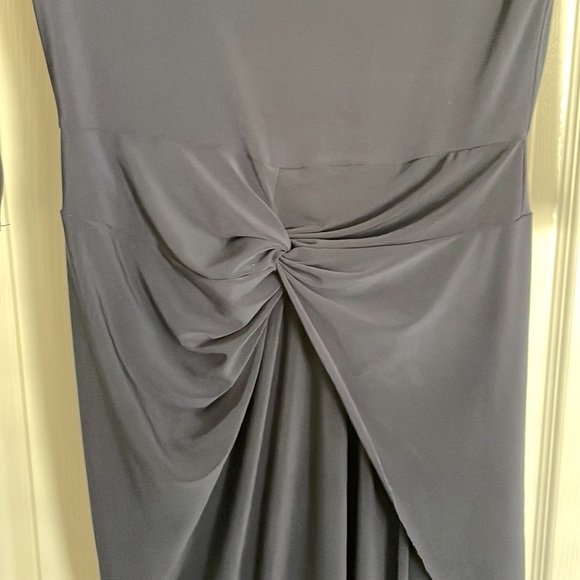 Charlotte Russe Navy Blue Asymmetrical Dress - Picture 3 of 6